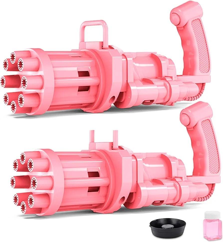 Electric Bubble Gun for Kids 1-7 Years Multicolor