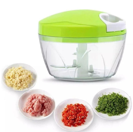 Green Manual Food Chopper for Kitchen Use