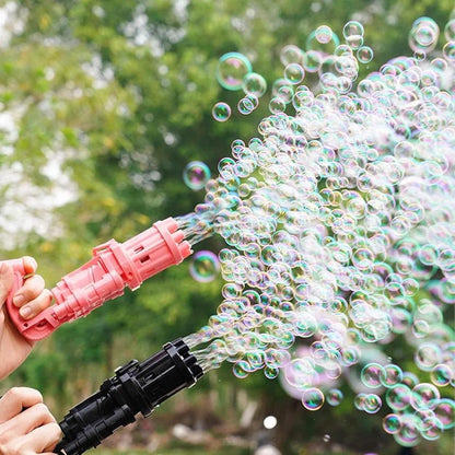 Electric Bubble Gun for Kids 1-7 Years Multicolor