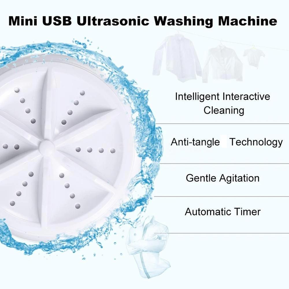 Portable Mini Washing Machine for Home & Travel