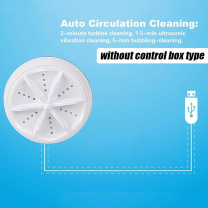 Portable Mini Washing Machine for Home & Travel
