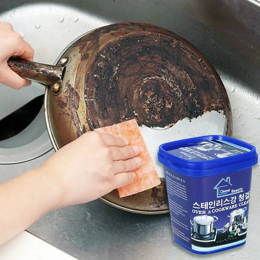 Premium Cookware Cleaning Paste 200g – Rust Remover, Burnt Stain Cleaner & Metal Polish