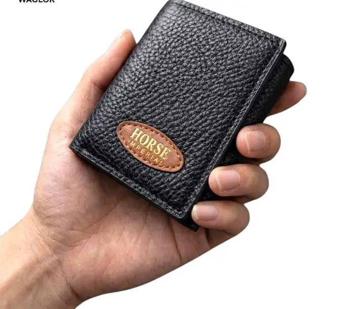 Premium Men's Trifold Horse Wallet