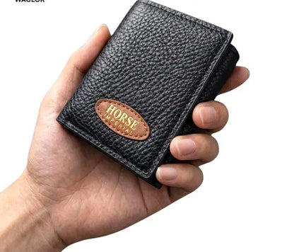 Premium Men's Trifold Horse Wallet