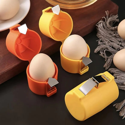 Egg Shell Opener ABS Plastic Multicolor Stainless Steel