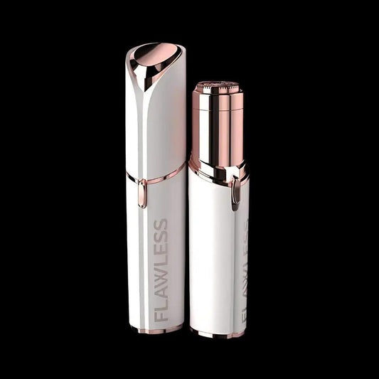 Waterproof Rechargeable Facial Hair Removal Pen for Women White Gold