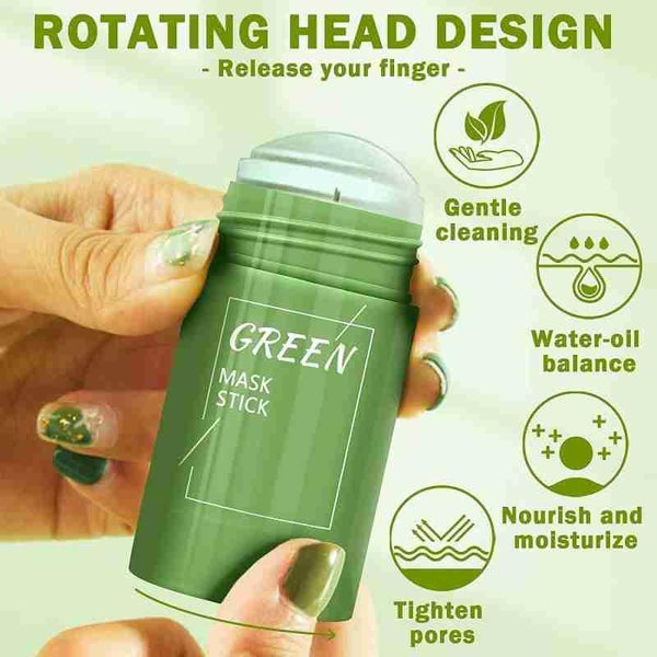 Green Tea Mask Stick 40g Deep Cleansing for All Skin Types