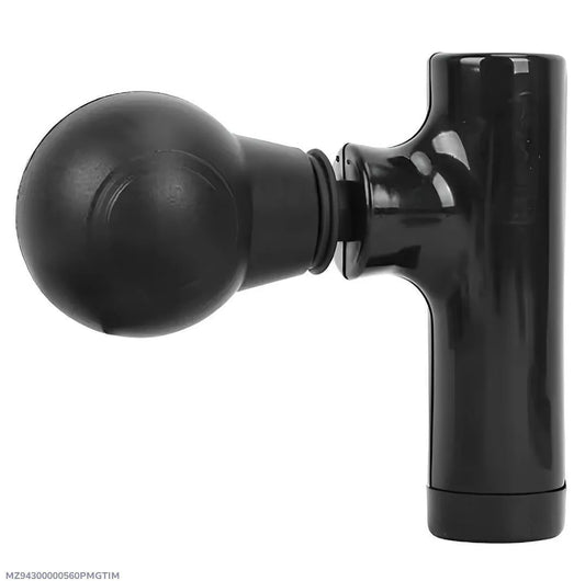 Mini Massager Gun Black ABS Portable Neck Shoulder Back Muscle Reliever