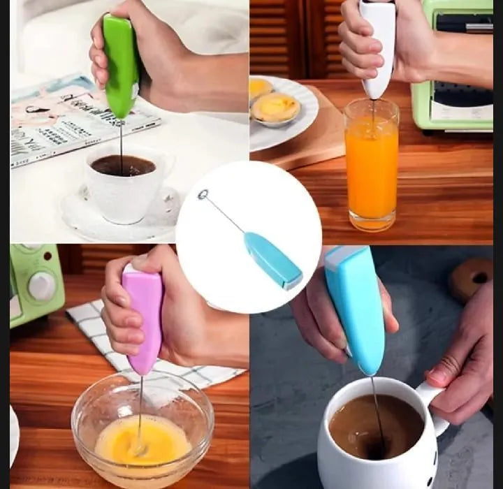 Electric Milk Frother for Coffee, Matcha, Chocolate