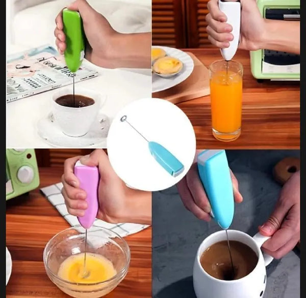 Electric Milk Frother for Coffee, Matcha, Chocolate