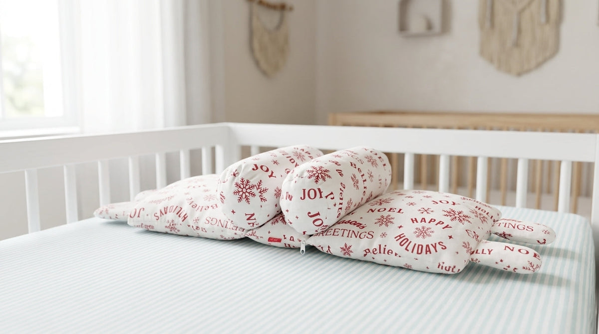 Baby Head Pillow 360° Support – Soft Cotton, Cute Design