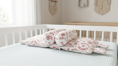 Baby Head Pillow 360° Support – Soft Cotton, Cute Design