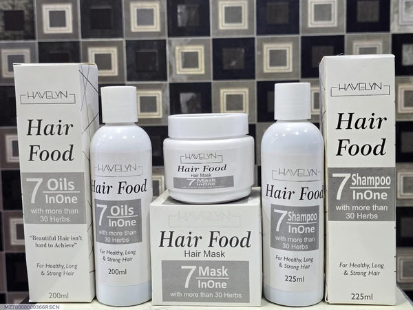 Hair Food 3 in 1 Pack for Healthy Long Hair
