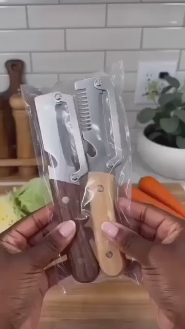 3-in-1 Kitchen Peeler, Bottle Opener & Onion Slicer